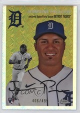 2023 Chrome Platinum Anniversary Topps Refractor /499 Jermaine Palacios #57 04kw