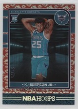 2024-25 Panini NBA Hoops Rookies Dragon Year 59/75 KJ Simpson Jr #272 1a1r