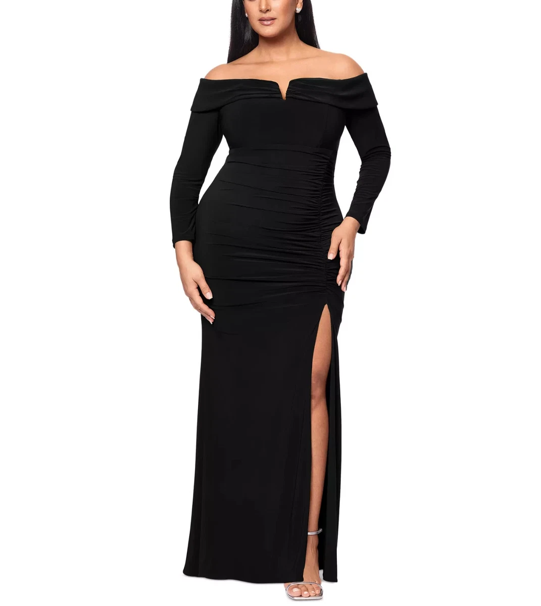 knee length dresses for ladies Late Arrival Long Sleeve Maxi Dress
