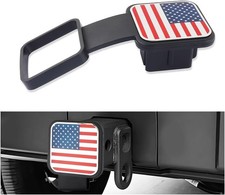 Us Flag Tow Hitch Cover 2 Inch Square Receiver Rubber Prot Color Us Flagred