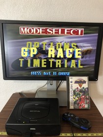 Hang-on GP Sega Saturn CiB 1995 Arcade Motorcycle Racer Official Tested Works