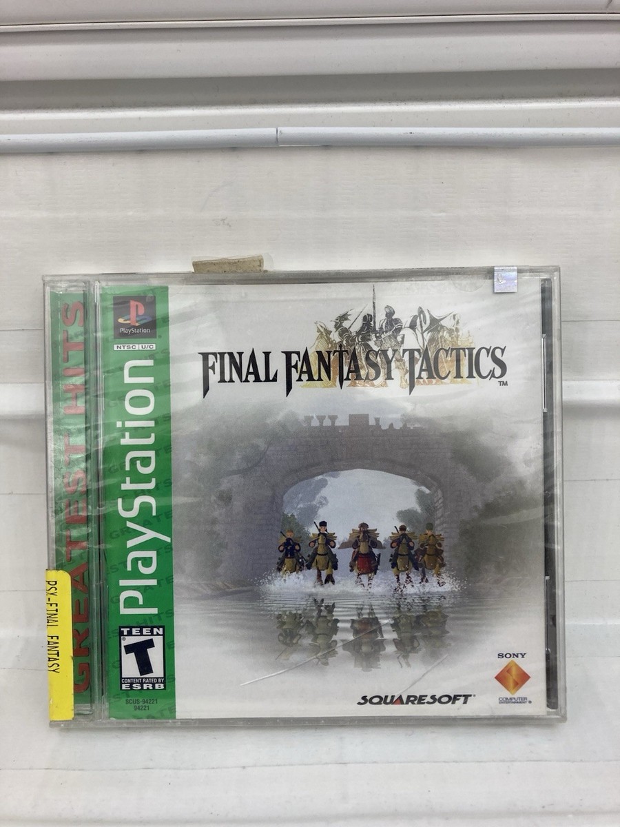 Final Fantasy Tactics (PS1 Greatest Hits) Brand New Factory Sealed