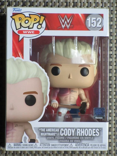 Funko POP Cody Rhodes action figure vinyl figure #152 WWE Superstar