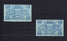 N&ouml;schenrode/ Gemeinde, 25 Pfennig und 50 Pfennig v. 15.3.1921 zus. im Set