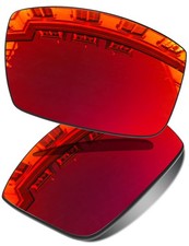 Vonxyz Polarized Lenses for-Oakley Gascan OO9014 Frame Fire Red