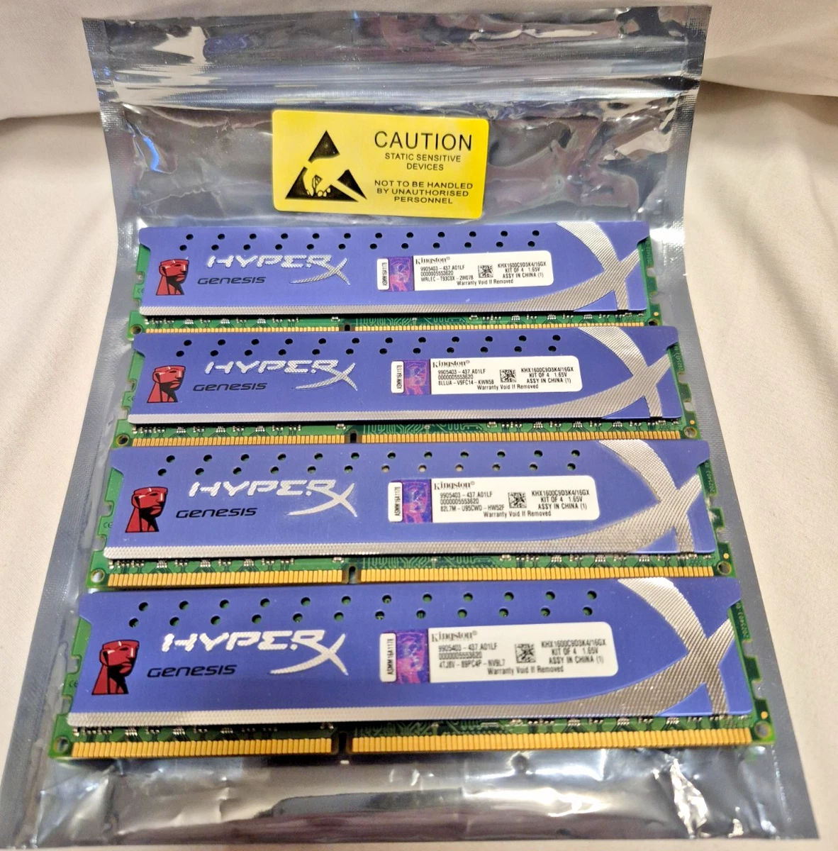 Kingston DDR3 SDRAM 4 GB Capacity per Module 240 Memory (RAM) for