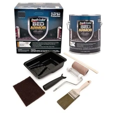 Duplicolor BAK2010 DIY Truck Bed Liner Bed Armor Kit Textured Satin Black 1GAL 