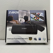 ZJBOX ZJBOX58 ATSC USB Digital TV Tuner Stick w/ Remote, Cables Manual