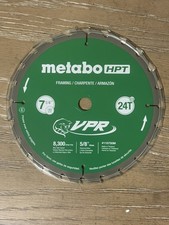 Metabo Hpt Demolition Lama per seghetto 7-1/4 pollici 24 denti