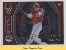 2021 Panini Mosaic V Tool Mike Trout #VT4 READ 00gy
