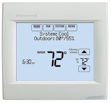 Honeywell TH832OU1008 Programmable Thermostat TH8000 Series Vision Pro