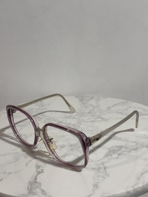 SKAGA Lilian Eyeglass Frames 56-14-135 Purple Clear Sweden  display picture 3
