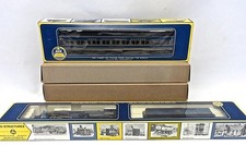 HO Rivarossi NMRA Pacific 4-6-2 Steam Locomotive Set with 4 Passenger Car New OS