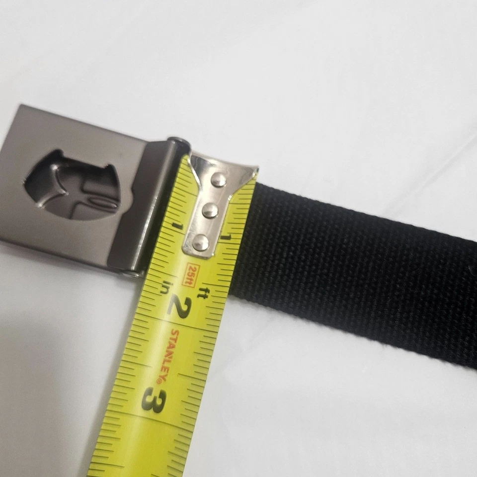 Cinturón Under Armor Nylon Correas Negro Ajustable Max 40" L/XL Foto 3 de 4