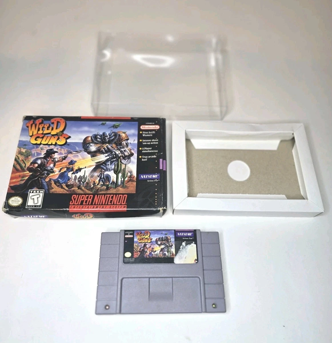 Nintendo SNES Video Games Wild Guns for sale | eBay