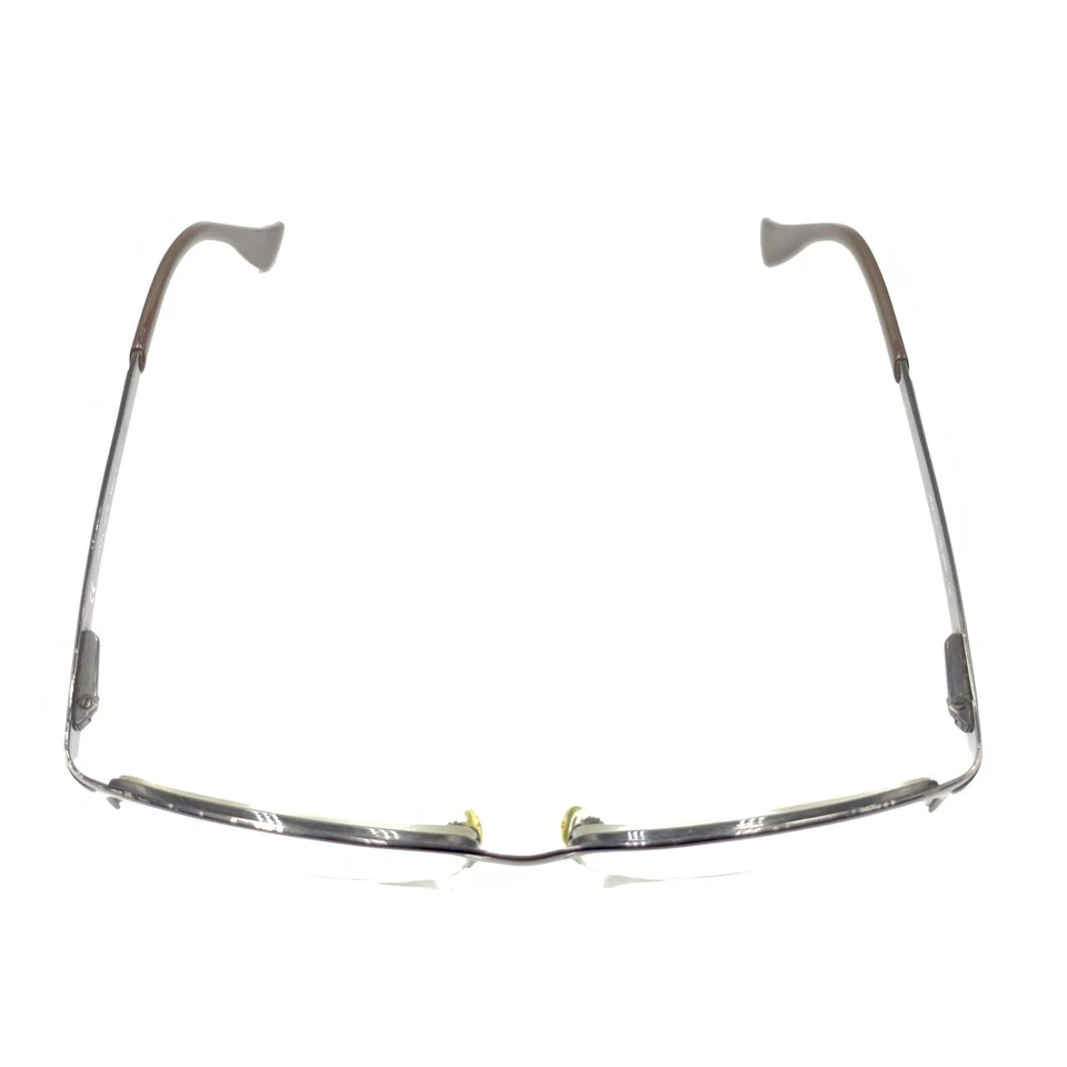 Police COL 08EP Marco Rectangular de Metal Marrón Oscuro Medio Anteojos Monturas 135 Foto 3 de 4