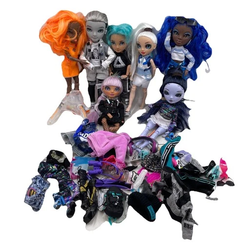 Rainbow High Dolls & Accessories Bundle Job Lot Clothes Shoes Boys Girls