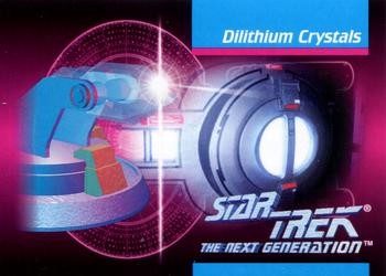 Dilithium Crystals (#103) | 1992 Impel Star Trek: The Next Generation | EX