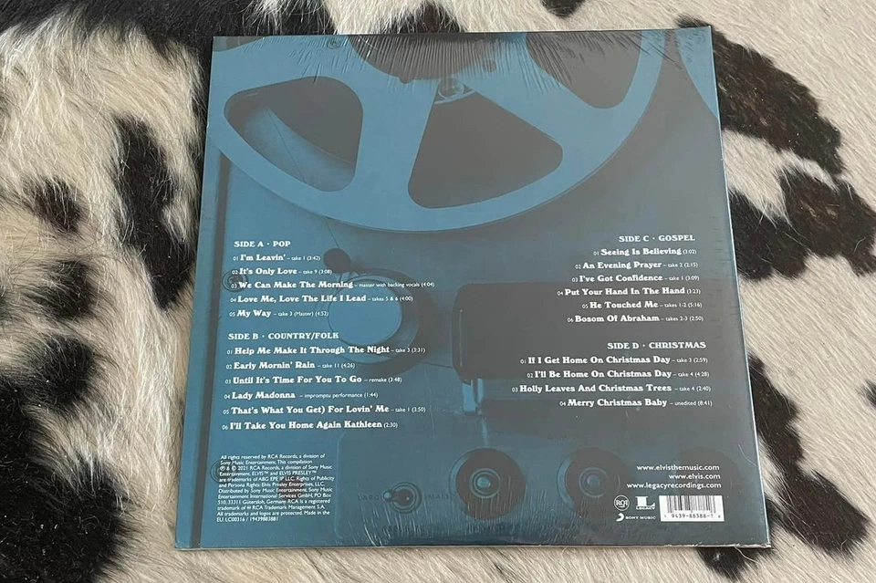 2 LP Elvis Back In Nashville RCA Sony Legacy Hype Sticker 2021 SEALED OVP NEU - Bild 2 von 2