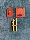 LEGO CASTLE DOORS SET OF THREE VINTAGE