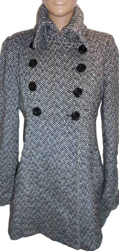 Guess women awesome short coat jacket size L Large excellent !!!
