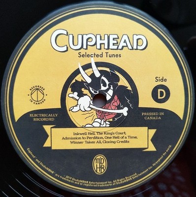 Cuphead (Standard Edition) by Kristopfer Maddigan (Record, 2023