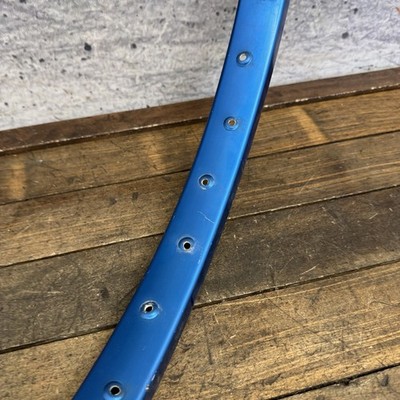 Vintage Araya 7C 24 X 1.75 BMX Rim 36H Blue Alloy 1980s Japan Old