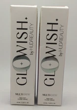 GloWish by Huda Beauty Multi Dew Skin Tint, 09 Extra Tan, 1.35 oz, New, 2/PACK