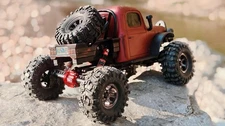 FMS 1:24 FCX24 Custom Power Wagon RTR Red – Fully Upgraded with Go Box