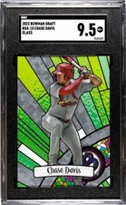 2023 Bowman Draft Chase Davis Stained Glass #BGA-10 St. Louis Cardinals