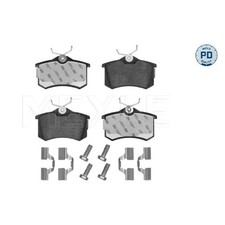 Satz Bremsbeläge Bremsklötze hinten für VW Vento 1H2 id90758