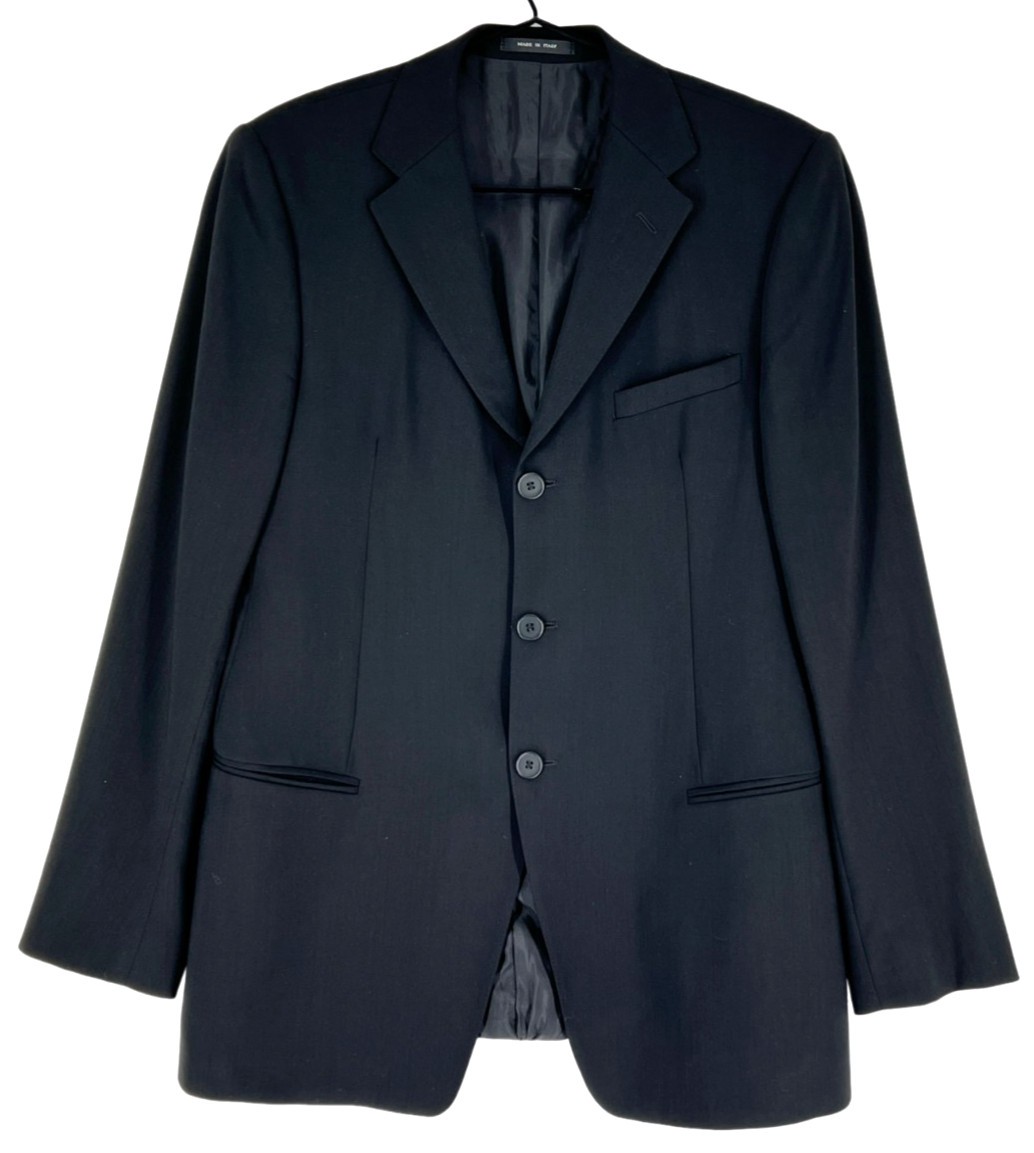 Vintage Emporio Armani Men Antinea Wool Blazer Jacket Size 52 | eBay