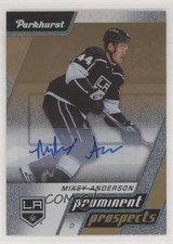 2020 Upper Deck Parkhurst Prominent Prospects Gold Mikey Anderson #PP11 Auto o2l