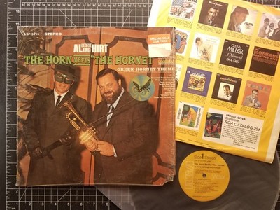 AL HIRT The Horn Meets The Hornet LP 1969 VG+ IN SHRINK w/ INNER Get Smart GREEN