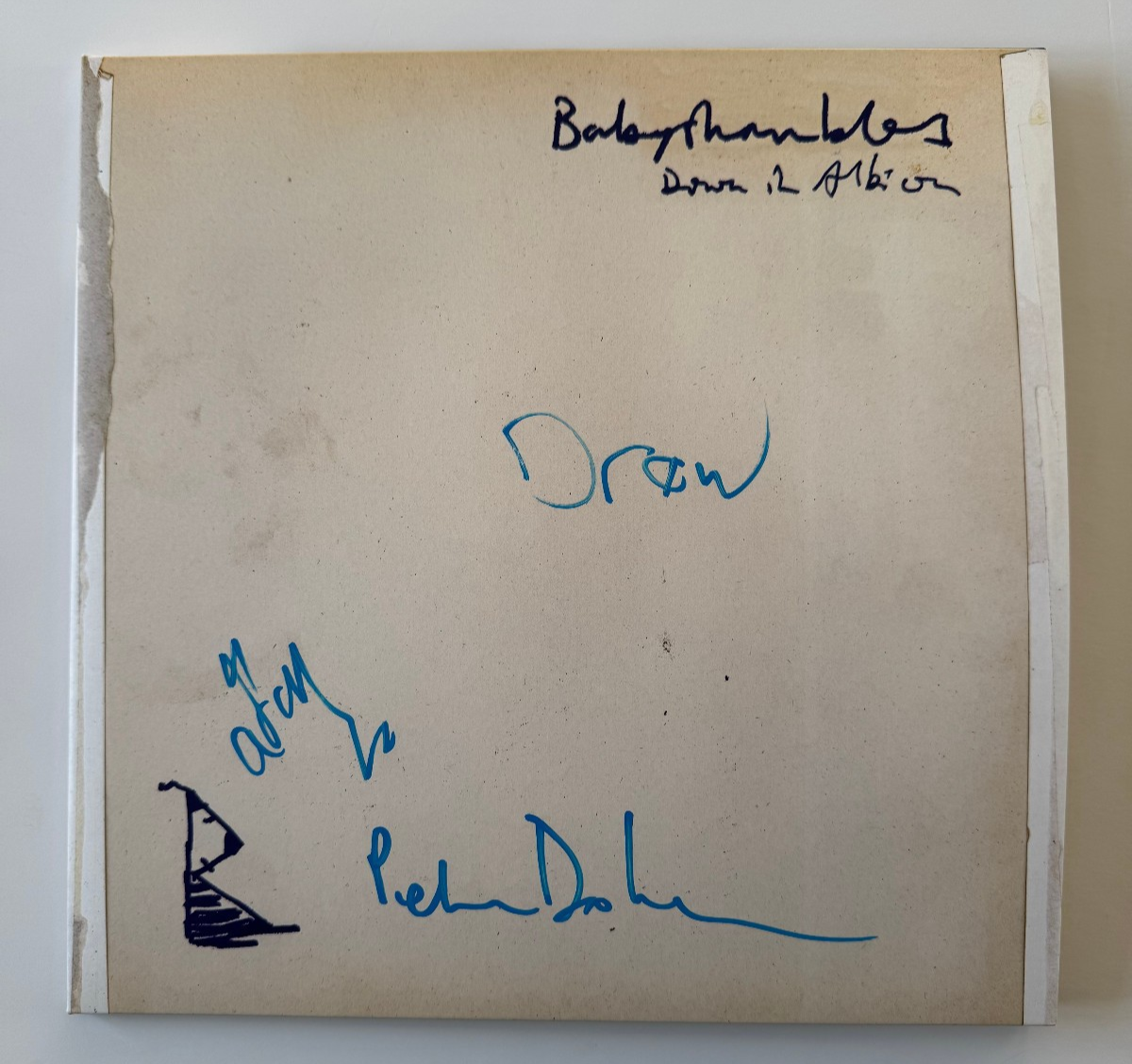 Babyshambles Signed Down In Albion 12