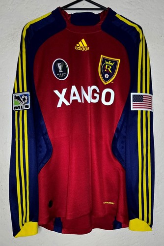 Real Salt Lake Mls Cup Final 2009 Beckerman Formotion Player Issue Soccer Jersey