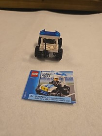 Lego # 30013 ~City Police Buggy Polybag ~ Complete w/ Minifig and Instructions
