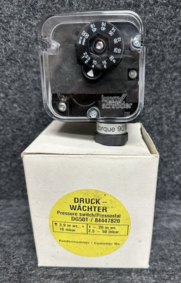 #ad #ad Krom Schroder DG50T 84447820 Gas Pressure Switch $25.00