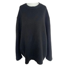 ANINE BING Pullover schwarz 100% Kaschmir oversized Rosie L