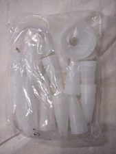 2)15 Piece Kit Bulk Sausage Caulking Gun Nozzle Silicone Urethane 30 Piece total