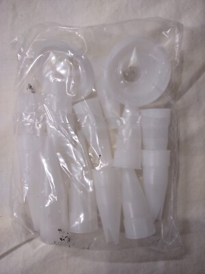 2)15 Piece Kit Bulk Sausage Caulking Gun Nozzle Silicone Urethane 30 Piece total