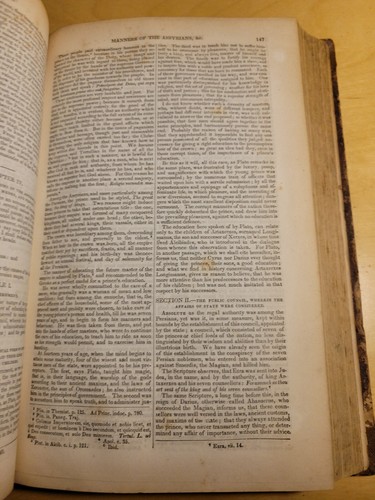 The Ancient History By Charles Rollin 1851 Volume 1 Of 2 First American Edition - Picture 17 of 19
