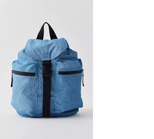 Baggu Sport Backpack Digital Denim NEW NWT