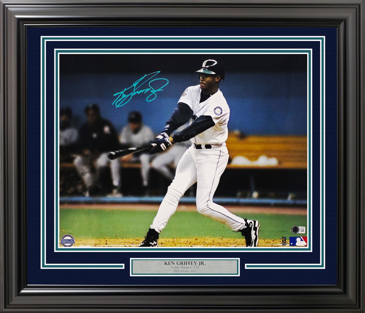 証明書付き griffey jr 直筆サイン付き使用スパイク Ichiro Suzuki Autographed 2010 Cooperstown Bound With Ken