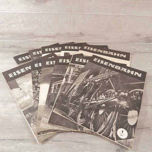 Eisenbahn Zeitschriften Konvolut - Jahrgang 1951 - 12 Stück #A96 - Picture 1 of 8