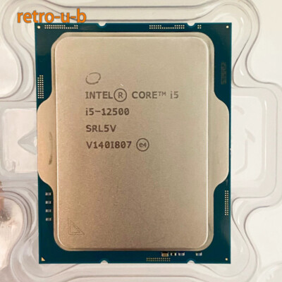 CPU Intel Core i5-12500 BOX LGA1700 CPU 12th Gen Intel Core i5-12500 LGA 1700 CPU Alder Lake 6-Core 3.0