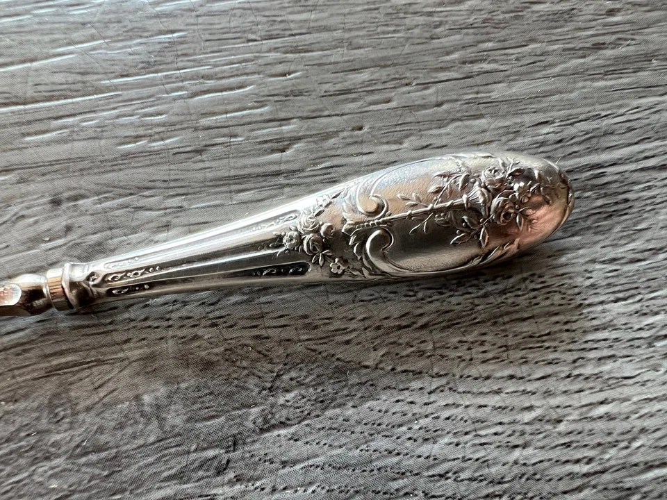 Petite lime ancienne - Argent Massif Fourré - Photo 3/3