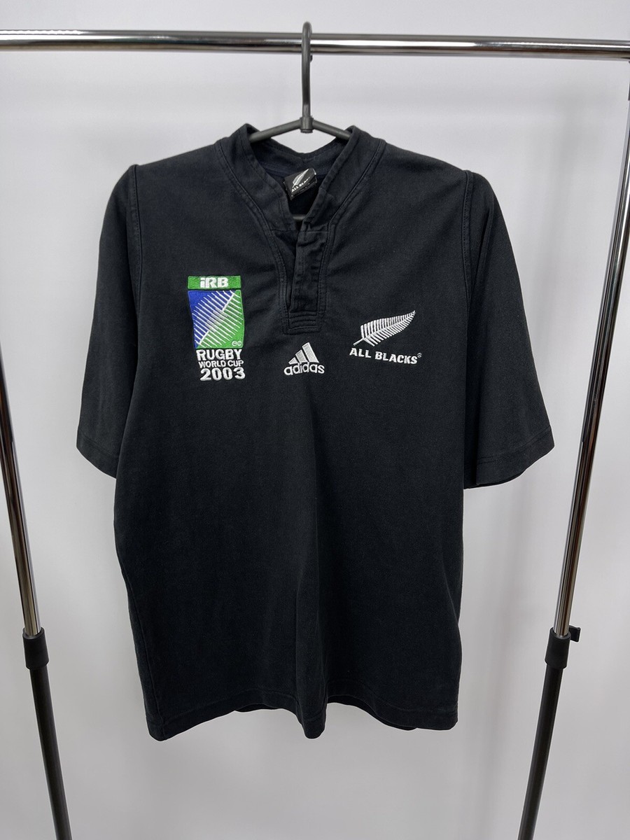 「希少」　 ALL BLACKS ラガーシャツ　2003年 Adidas All Blacks New Zealand Rugby Shirt 2003 Rugby Size S | eBay
