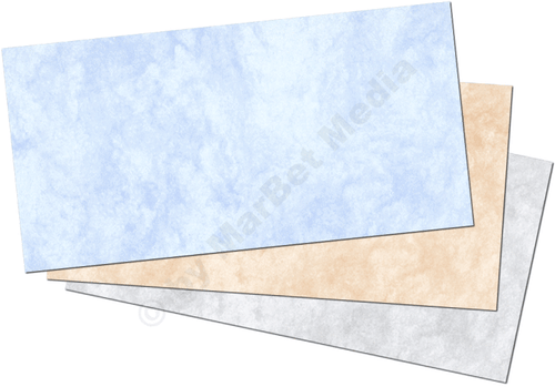 Marmorkuverts DIN lang 100 Kuverts grau - Bild 2 von 2
