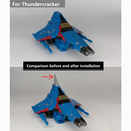 Tail Spoilers Upgrade Kit For Seeker Rainmaker Starscream Thundercracker Skywarp - Image 2 of 4